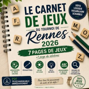 Le carnet de jeux du tournoi de Rennes 2026